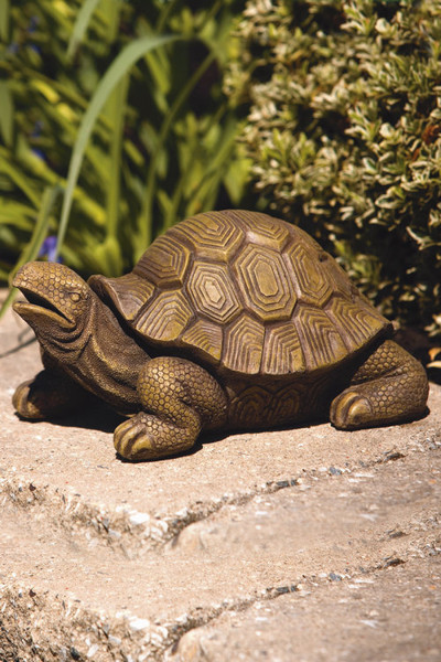Garden Turtle Sculpture work of decorative garden art Cement Decor